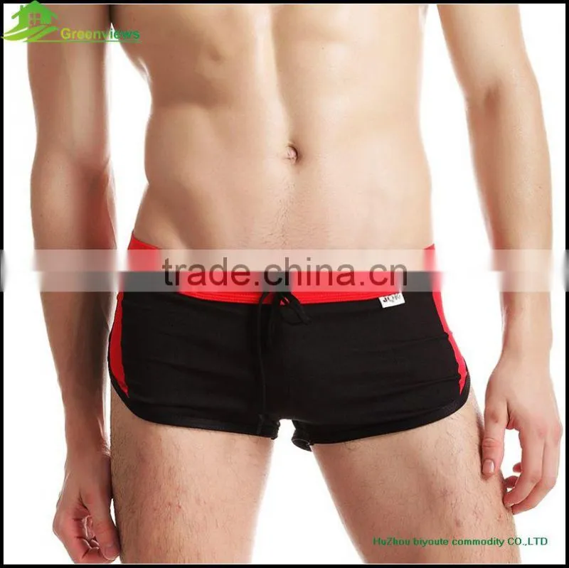 Print design healthy men underwear Knitting seamless sports boxer for boy men seamless sport underwear