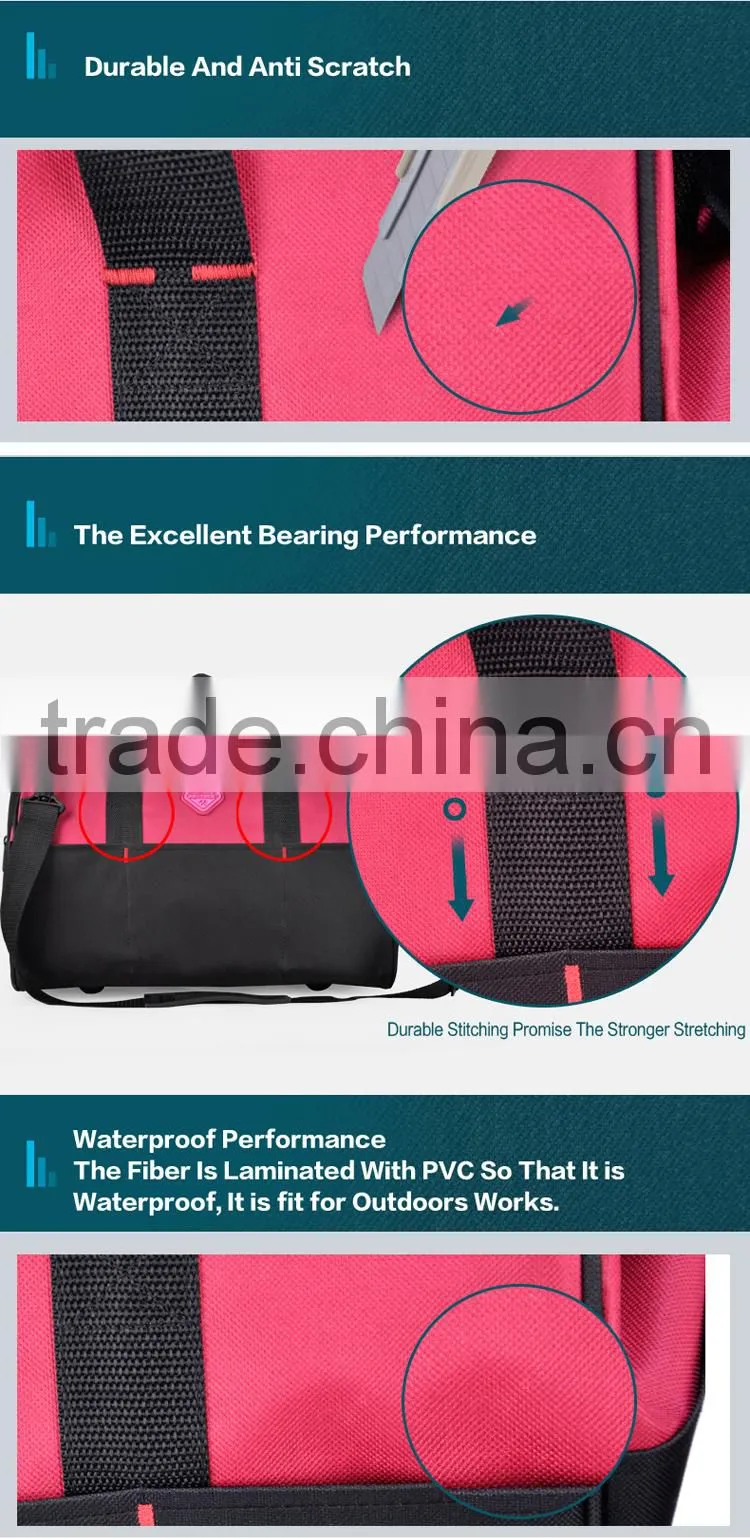18'' Professional And Multifunctional Portable Electrician Tools Bag