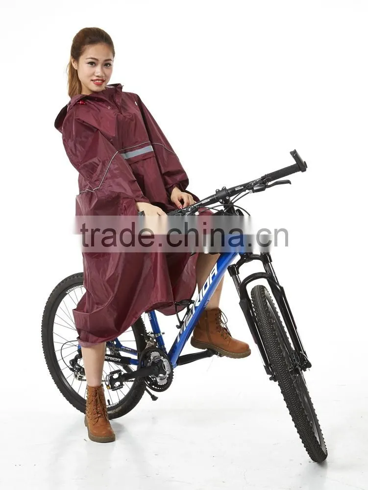 reusable rain poncho