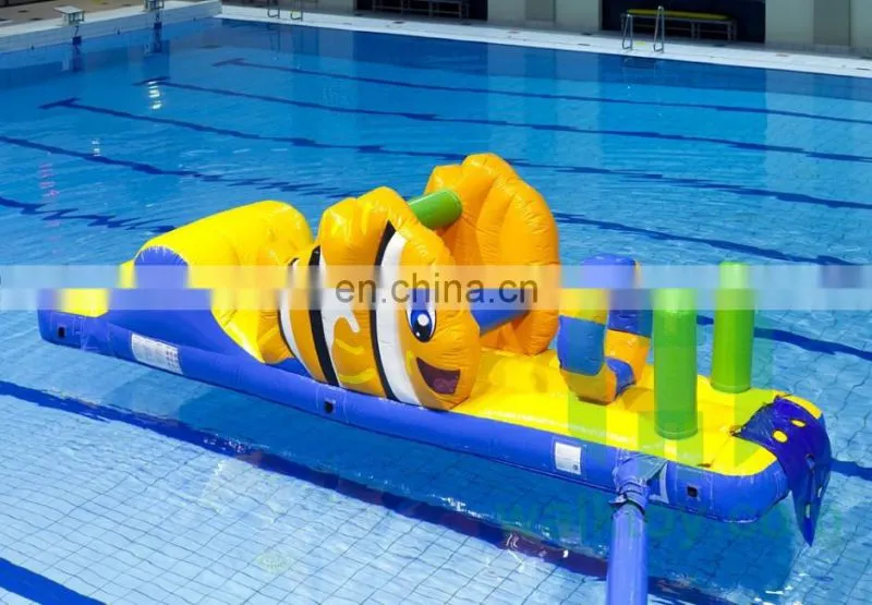 HI hola indoor gold fish pool float inflatable water park for kids