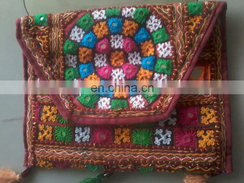 Exquisite Exclusive Vintage Banjara clutch Indian gypsy tribal purse bohemian multi Color Quality indian ladies evening bags