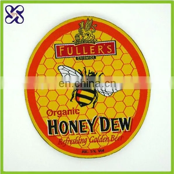 Self adhesive woven patch for clothing