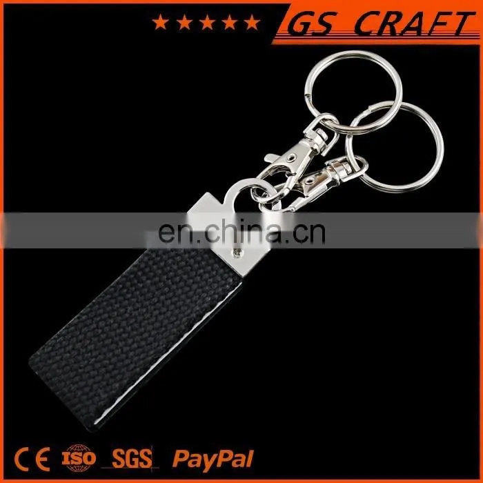 Cheap custom handmade leather keychain/heart shape leather keychain