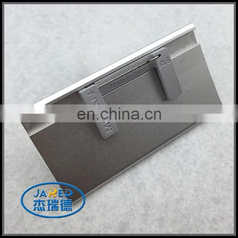Personalize custom silver color name tag