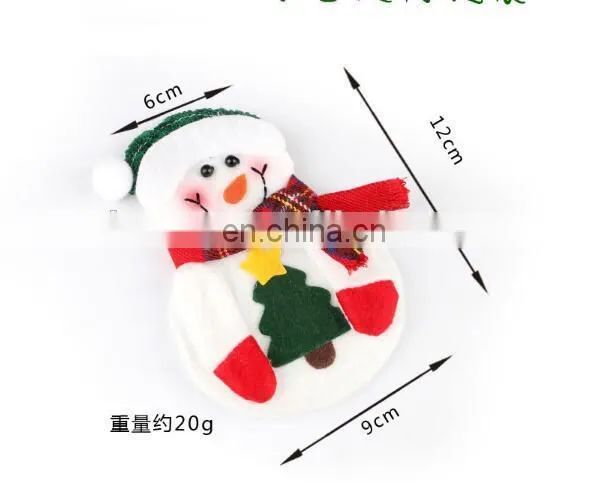 Snowman Christmas Silverware Holder Pockets By Collections