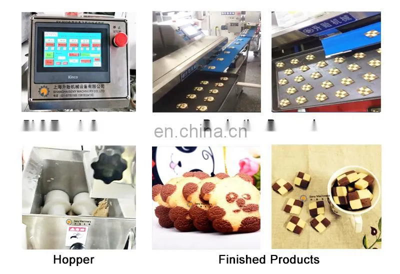 Animal Shaped Biscuit Making Machine Biscuit Manufacturing Plant