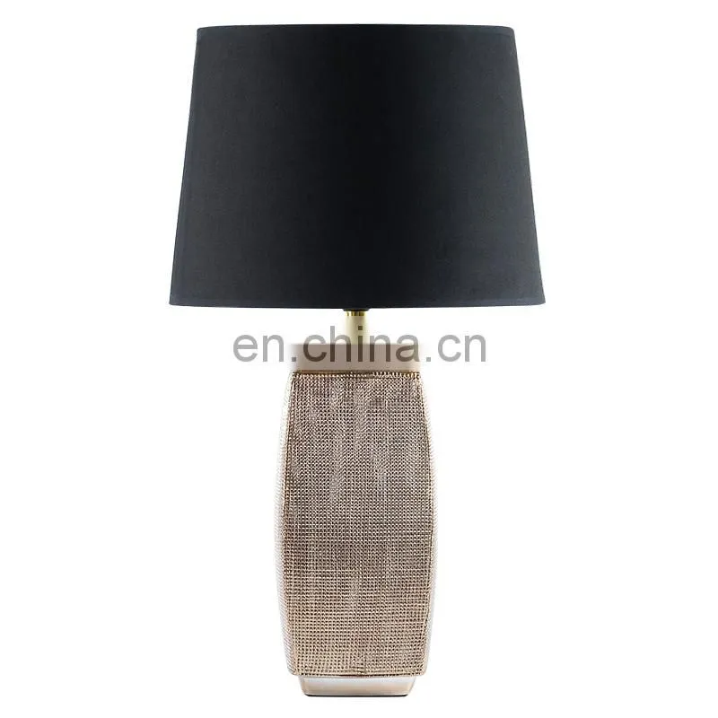 Home ceramic led desk lamp and table lamp for indoor room