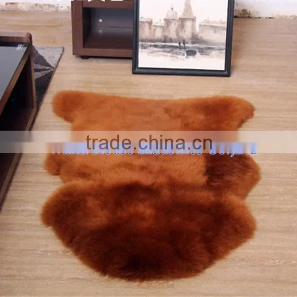 2016 100% New Arrival Home Furnishing Dyed Sheepskin Rug