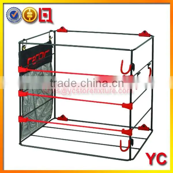 Racor Ball Rack Holds Basketballs, Footballs, Baseballs, Soccer Balls, & More!