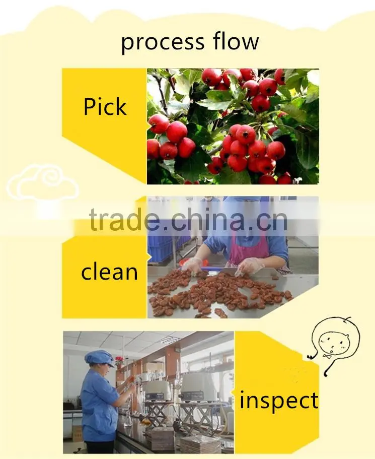 Hawthorn various type of snack fast food Good hawthorn snack food raw materials