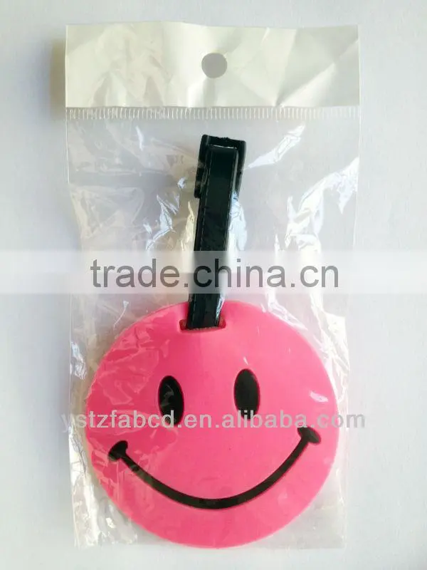 Silicone Luggage Tag with heart shape design