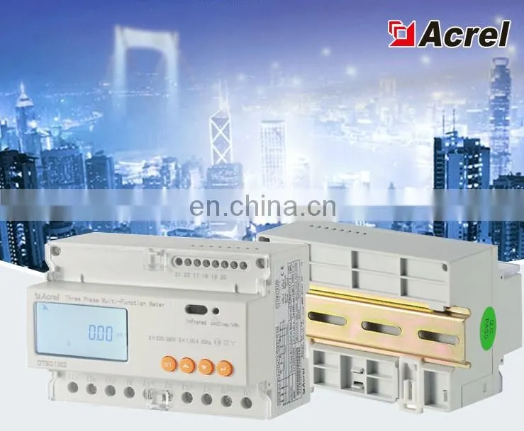 Multi tariff three phase electric meter din rail watt kwh power meter ADL3000-E/F