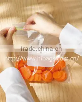 Freezer zipper bag