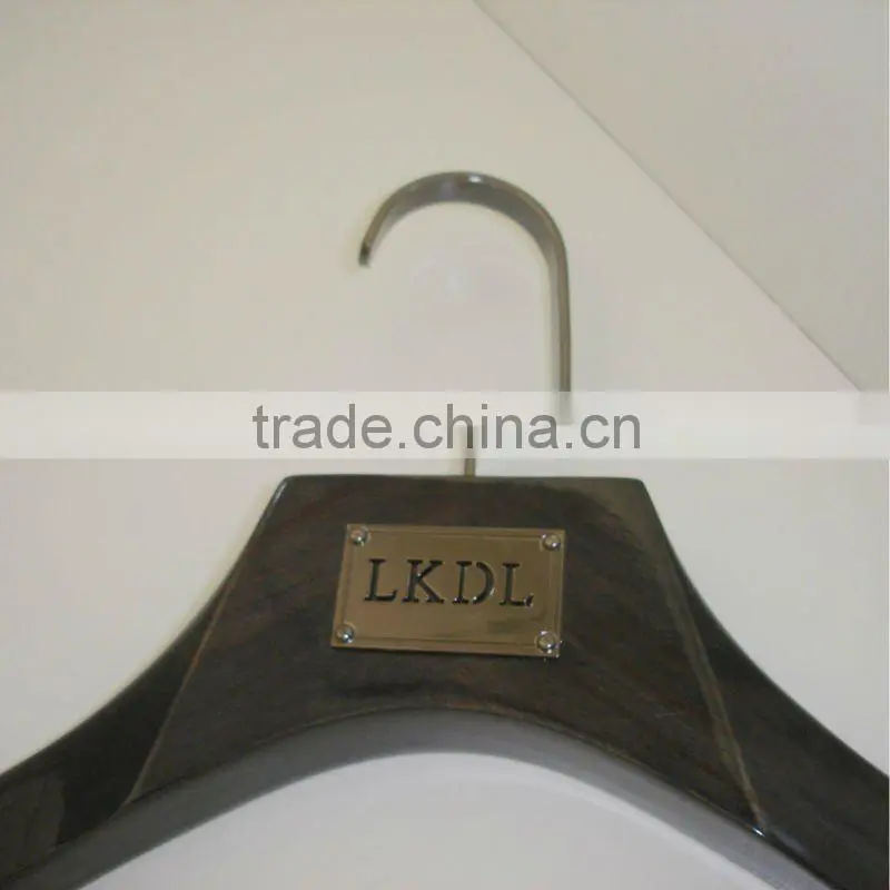 WL-41 wholesale black wide hangers