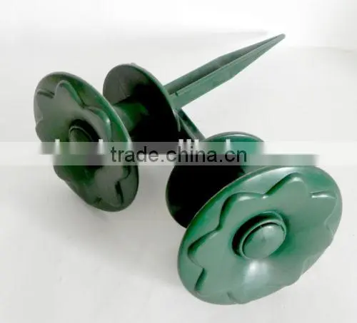 Flower Plastic garden hose guides