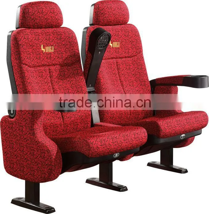 Yes folded seat theater type cinema chair HJ9913-E