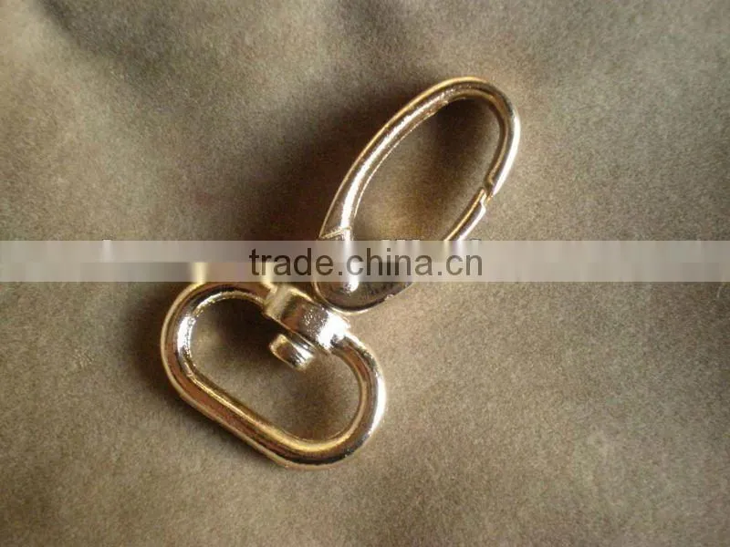 Metal fittings for leather bags