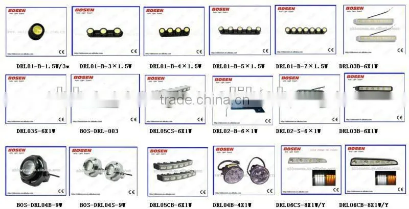 2013 super new auto headlight E70 DRL led daytime running light
