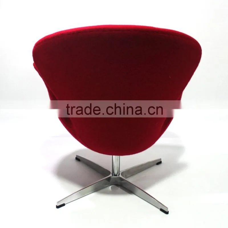 fiberglass Arne Jacobsen swivel swan armchair