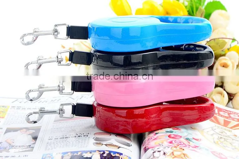 Plastic 3 meter 5 meter automatic retractable dog leash dog accessories