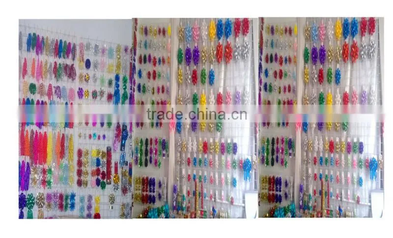 Plastic Ribbon Tulle Spools for everyday/gift/Christmas decoration or packing
