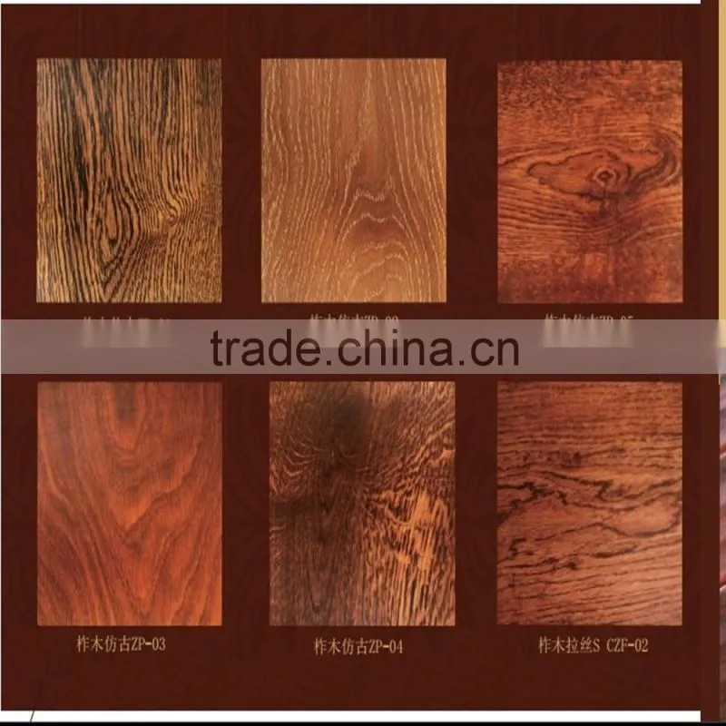 Elm Embossed Engineered Solid Wood Flooring Manufacturer With High Quality