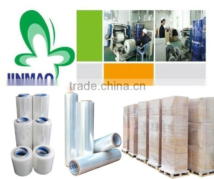 Customized Pallet Shrink Wrap Polyethylene Transparent Stretch Film