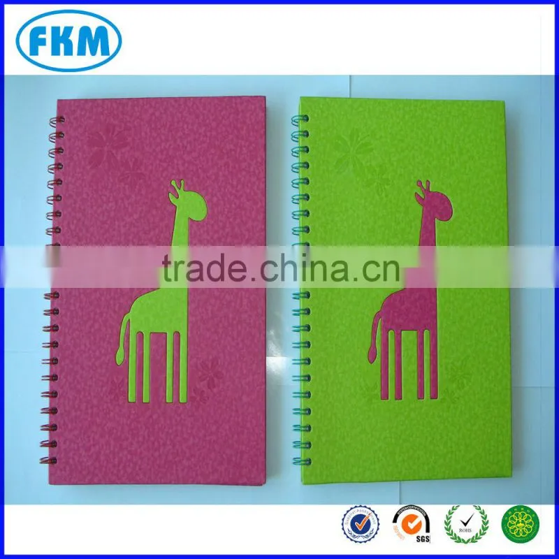 blue cover notebook printing