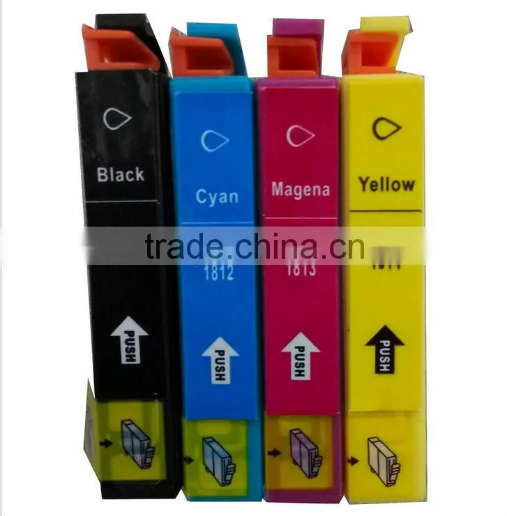 Refillable Ink Cartridge for Epson Expression Home XP-200/XP-300/XP-400/XP-310/XP-410 WorkForce WF-2520/WF-2530/WF-2540