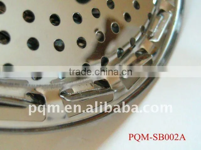 Senior durable stainless steel collapsible steamer basket 002A