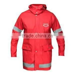 Adult Reflective PU Raincoat