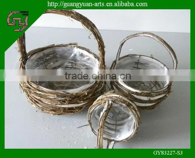 wicker baskets home decor hanmade natural crafts