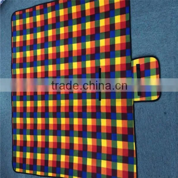 Cheap great quality cheap portable zipper picnic blanket