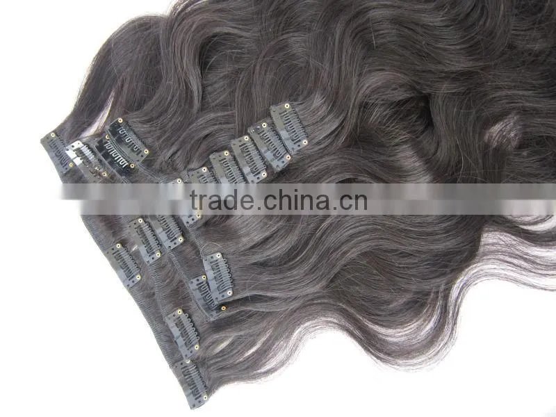Top Quality Easy Clips Hair Extensions Human Hair Remy Clip In Hair Extensions