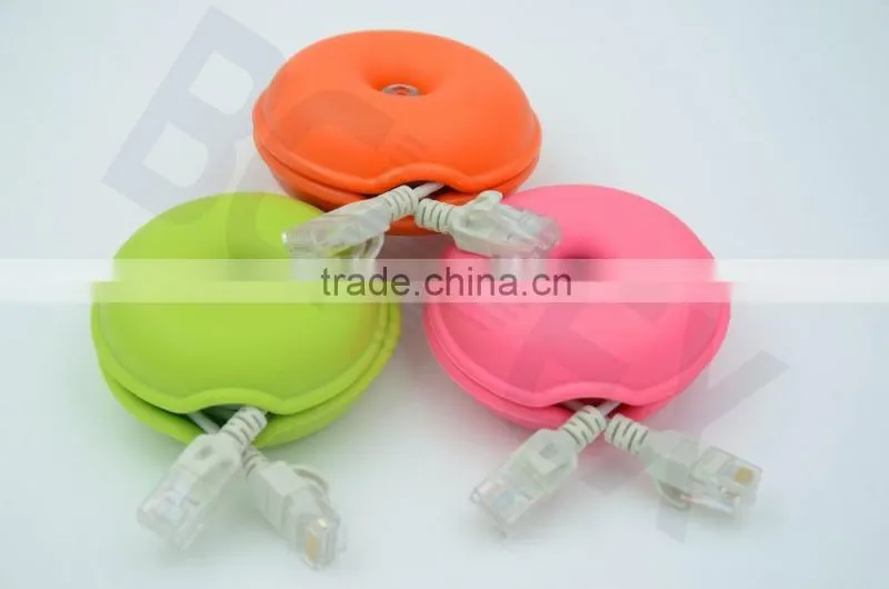 100% Component test OD:3.5mm RJ45 Patch Cable Slim UTP CAT6A Ethernet Cable