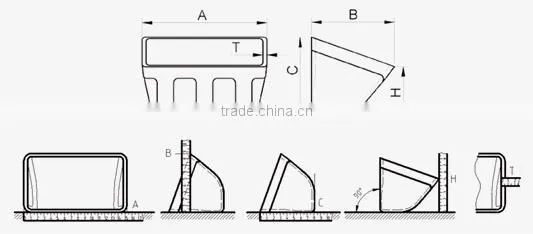 High-capacity Rice Milling Elevator Bucket