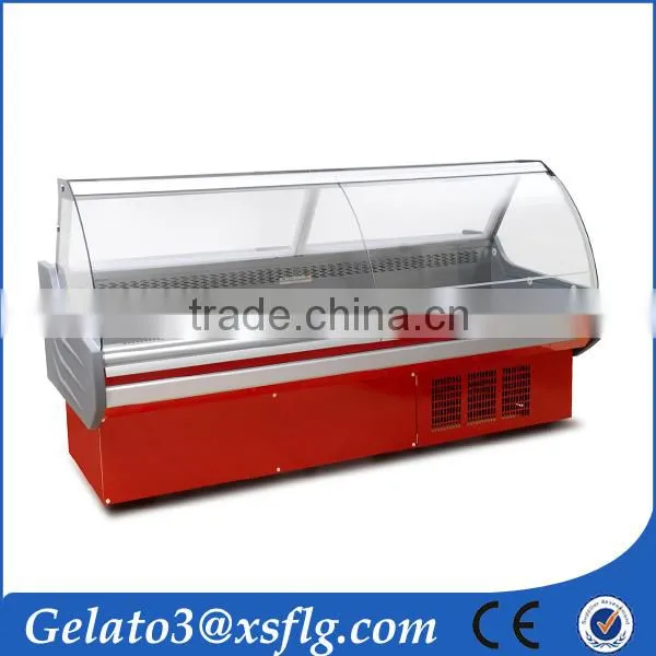 Freezer showcase machine supermarket display
