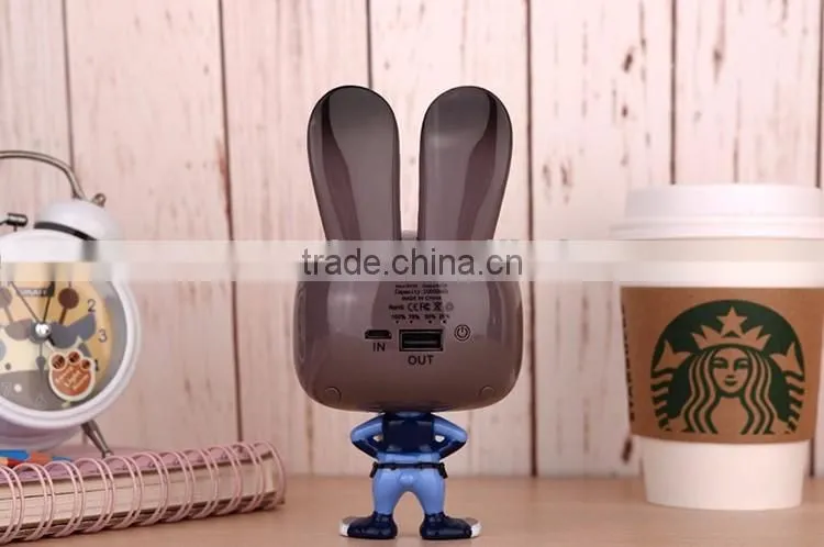 (Factory Price) Emoji cartoon mini power charger, emoji power charger, cartoon mini power