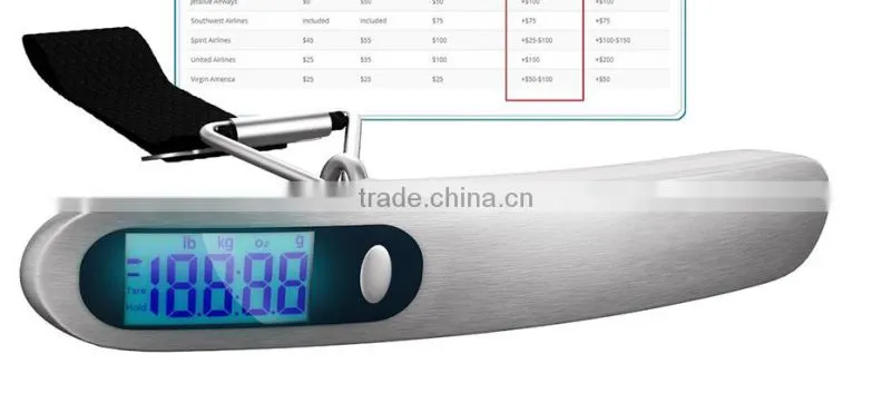 Hot Selling 50 KG Protable Digital Luggage Scale