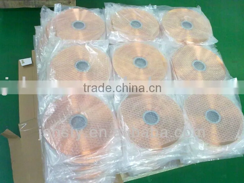 0.04mm brass/copper foil for radiator fin