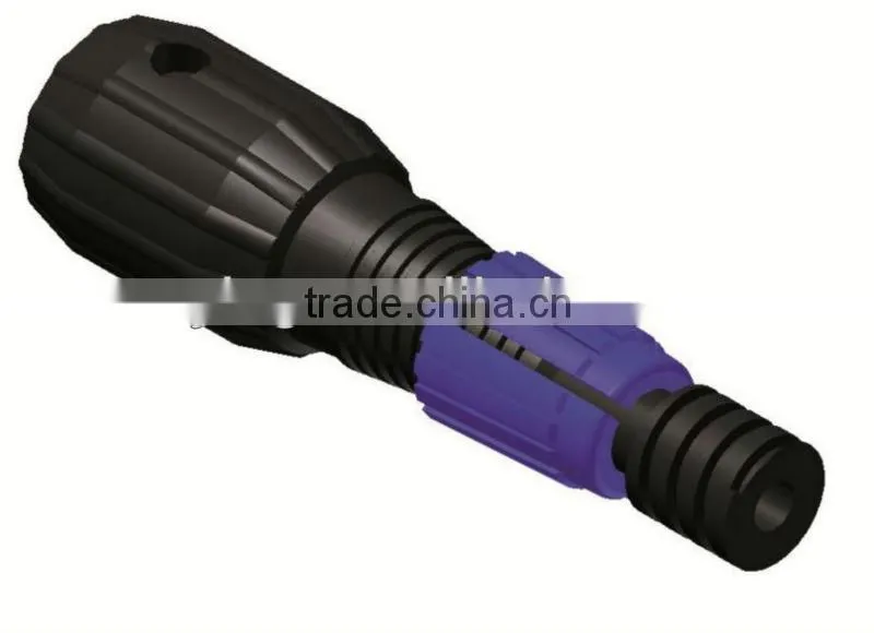 Hot sale Aluminium extension pole expandable thread