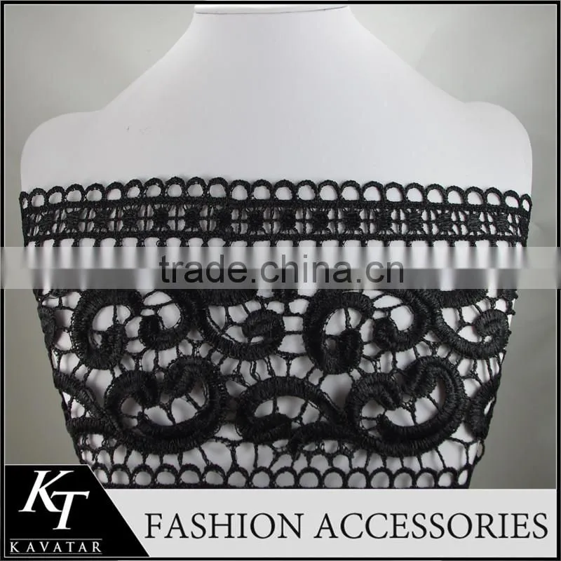 2012 Hot Selling Cotton Trimming Lace/Kavatar Fancy Nylon Lace Butterfly Patch