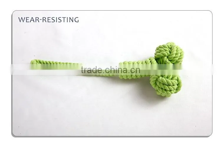 cotton rope toy for dog chew with reasonable price and high quality