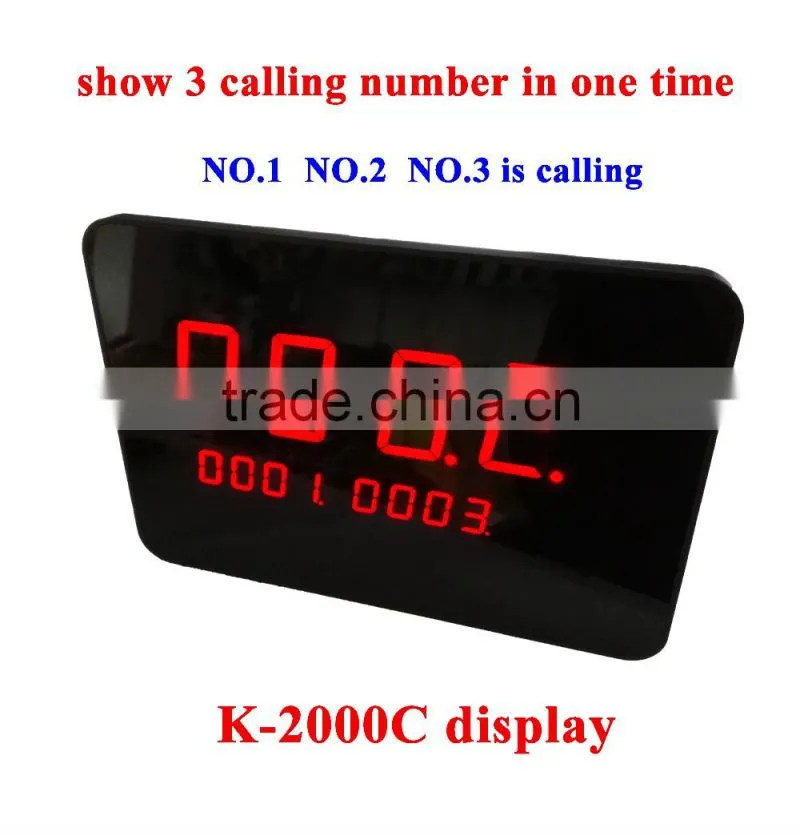 portable coffee shop waiter calling system