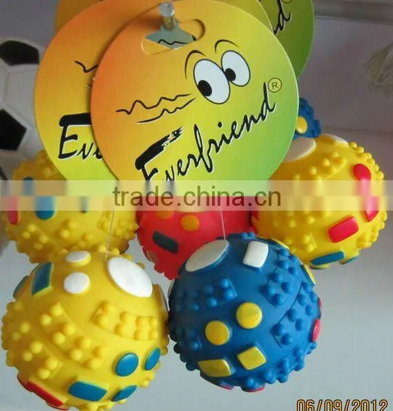 pet chew--UFO ball with louder squeaker pets lovely funny toys
