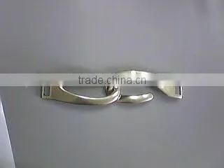 Fashion metal designer gold plate belt buckles