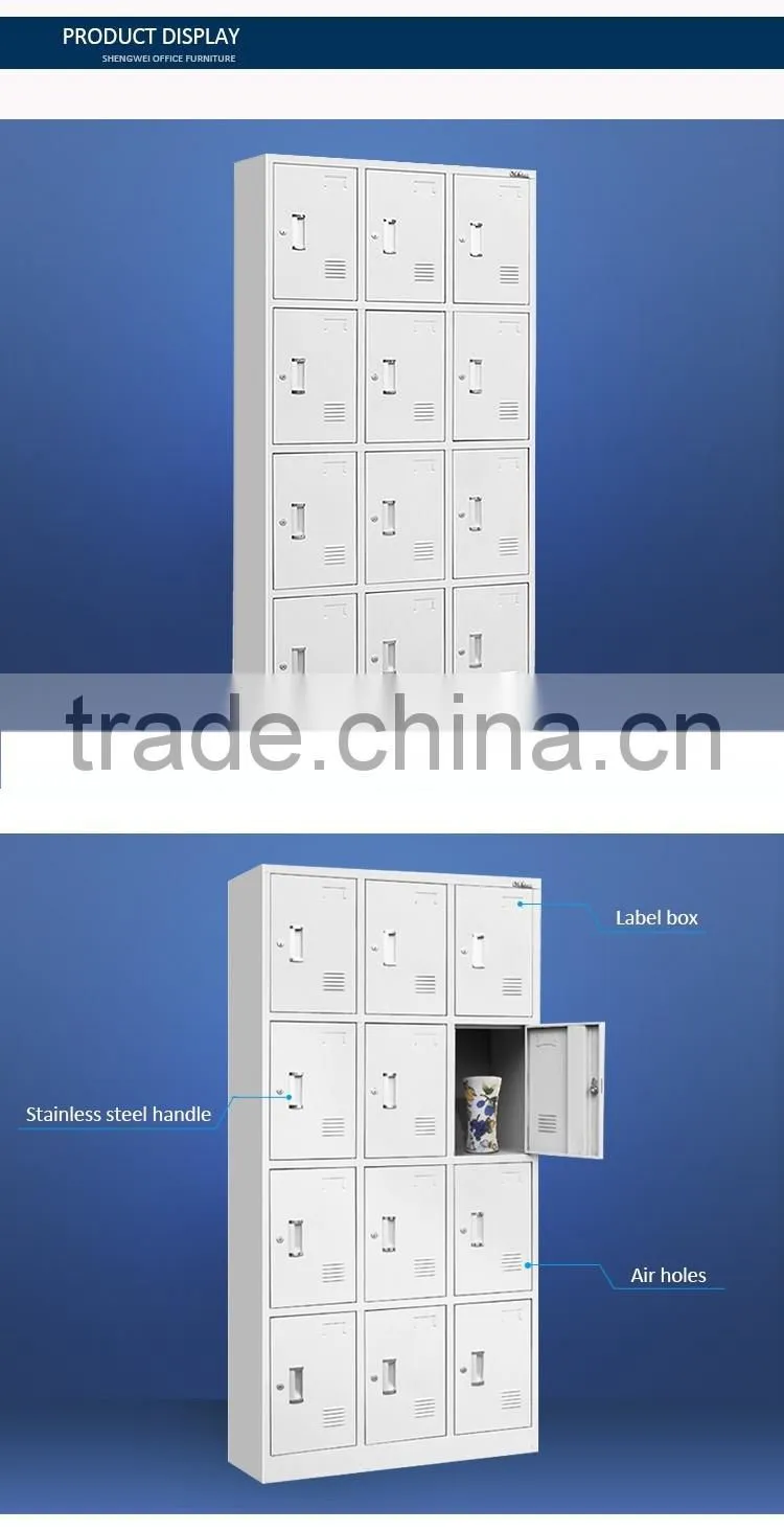 12 doors steel locker different colour steel almirah godrej steel almirah