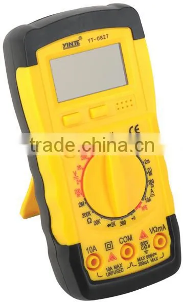China Factory Professional digital multimeter/ universal meter with test probe from Zhejiang