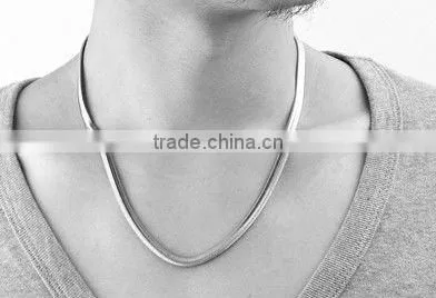 flat snake chain