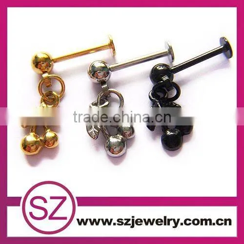 D188 labret fake industrial piercing jewelry